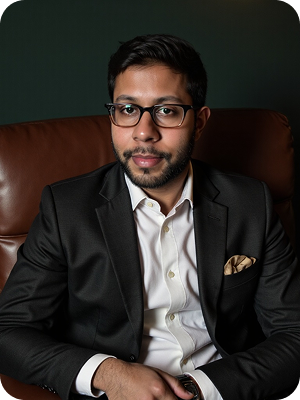 Professional AI-generated headshot example from Speakeasy Lounge collection showing vintage and luxurious portraits - sample 4